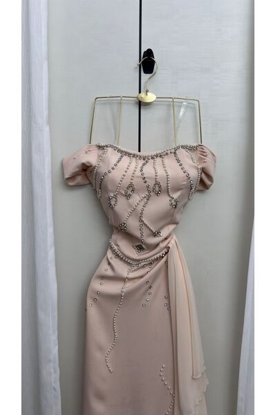 MALAZ elegant pearl dress