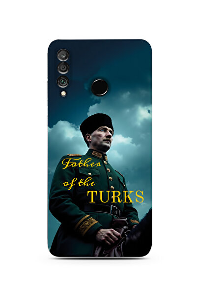 moonset Huawei P30 Lite Uyumlu Baskılı Yumuşak Silikon Şeffaf Telefon Kılıfı