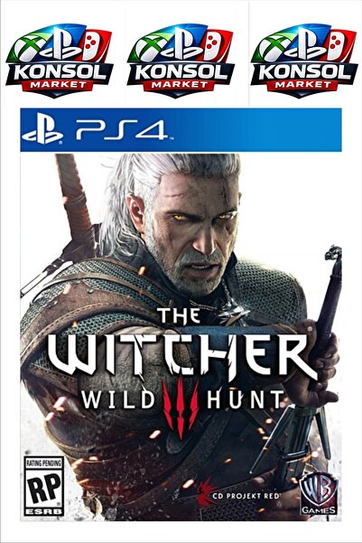 Konsol Market The Witcher 3 Wild Hunt - Playstation 4 Oyunu (Açılmış)