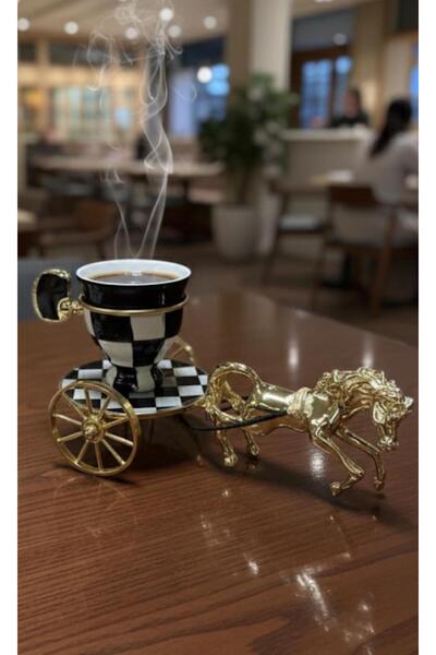 Gims Hand Crafts FİNCAN DAMALI ATLI