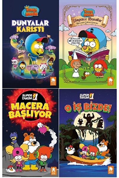 Eksik Parça Yayınları Kral Şakir Dünyalar Karıştı+ Lömpence Masallar +Macera ...