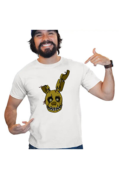 OEM Tricou Barbati Fnaf Spring Bonnie Five Nights at Freddy Horror Halloween