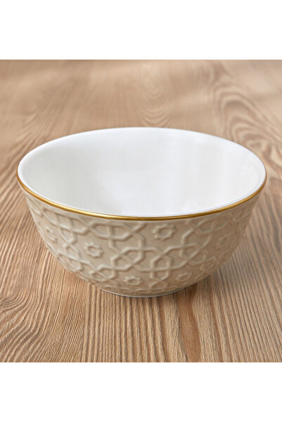 Generic Marhaba Porcelain Serving Bowl - 13 cm