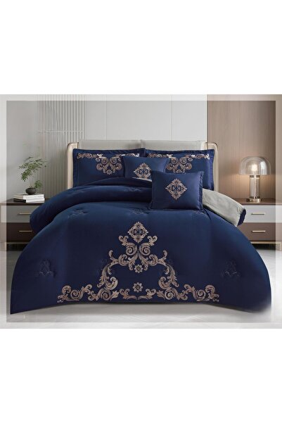 Moon A double bed comforter set with an embroidered design to give you elegan...