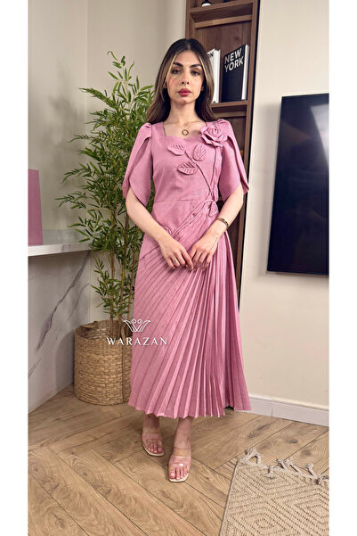 Warazan فستان بتصميم ورود