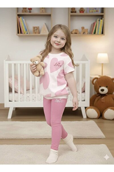 Milanlı Kids Set de colanți de vară pentru fete