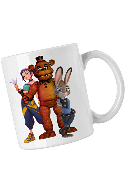 OEM Mug Fnaf Huntrix Zootopia Judy Policeman Five Nights at Freddy Kpop