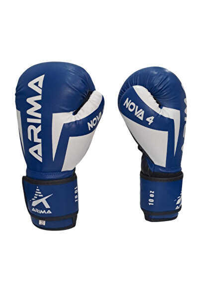ARIMA Nova-4 Boks Eldiveni Mavi-Beyaz (4oz-6oz-8oz-10oz-12oz)