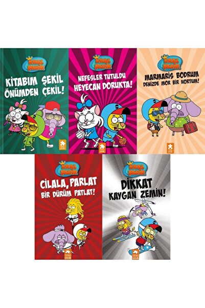 Eksik Parça Yayınları Kral Şakir 12-3-14-15-16 / 5 Kitap Set
