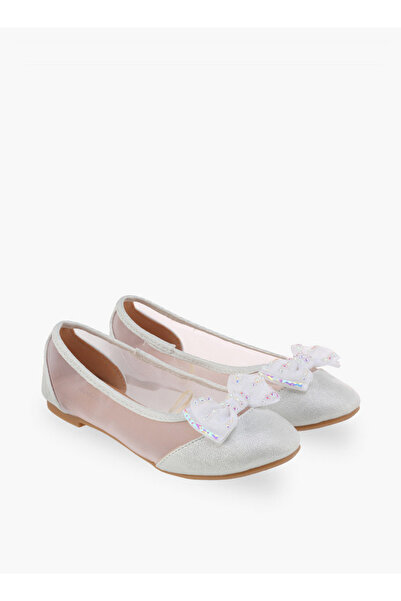 Flora Bella by Shoexpress Girls Bow Embellished Ballerina Shoes