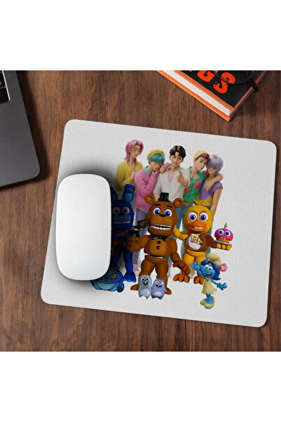OEM Mousepad Fnaf Saja Boys Huntrix Five Nights at Freddy Horror Halloween