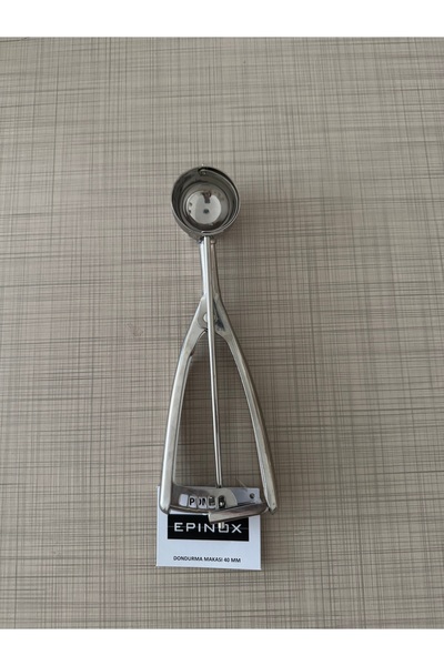 EPİNOX EYÜPOĞLU Dondurma Kaşığı Küçük Boy 40mm Paslanmaz Çelik