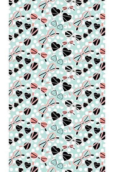 Rana İkra Art Glasses Themed Gift Wrapping Paper (10 Pieces) (32.9×50 cm)