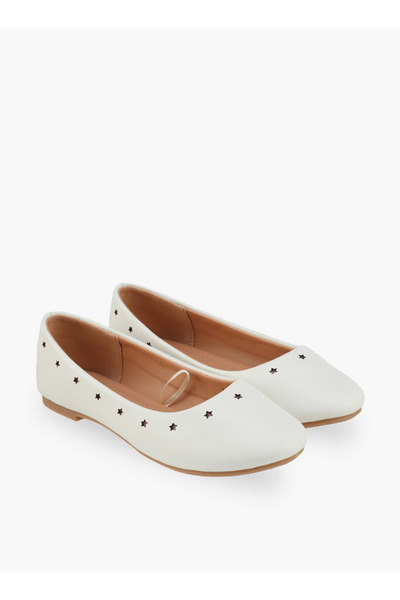 Flora Bella by Shoexpress Girls Star Design Ballerina Shoes