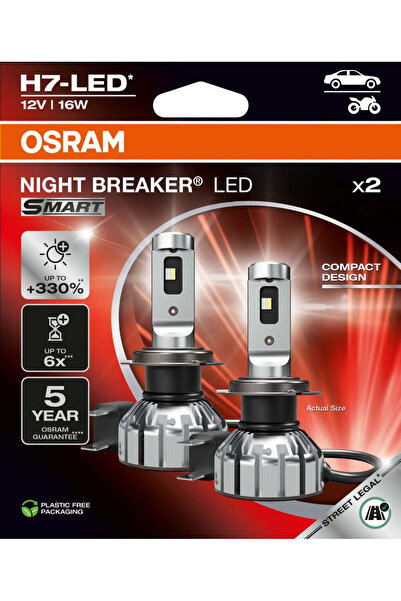 Osram Set of 2 LED SMART H 7 - NIGHT BREAKER