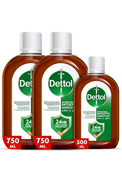 Dettol Dettol Antiseptic Liquid 750ml * 2 with 500