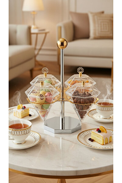 Generic A luxurious, royal-style candy and nut holder