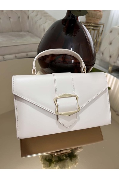 diclepolat Women's Buckle Faux Leather Hand and Shoulder Bag Marla