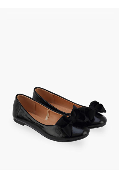 Flora Bella by Shoexpress Girls Bow Embellished Ballerina Shoes