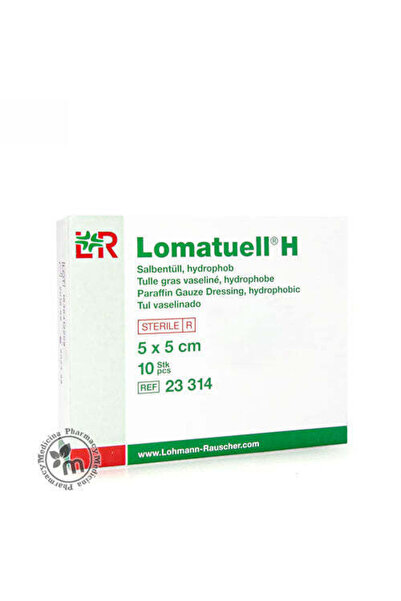 LR شاش بارافين من لوماتويل إتش (للحروق) 5×5 سم، 10 قطع، 23314