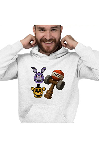 OEM Men's Hoodie Fnaf Kendama Minecraft Freddy Bonnie Five Nights at Freddy's