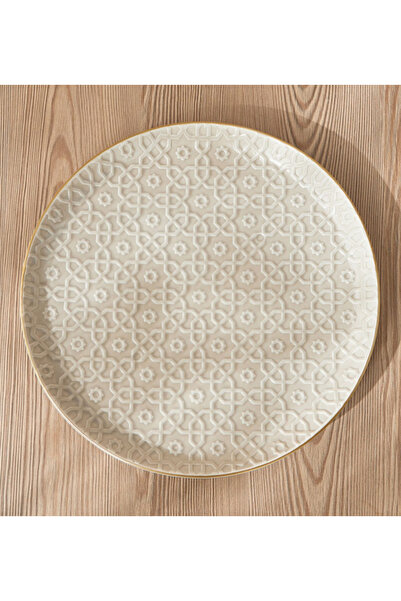 Generic Marhaba Porcelain Serving Plate - 27 cm