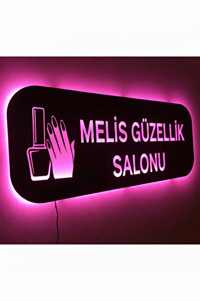 dekoraven İşletmelere Özel Olarak Tasarlanabilen Led Işıklı Ahşap Tablo(soru ...