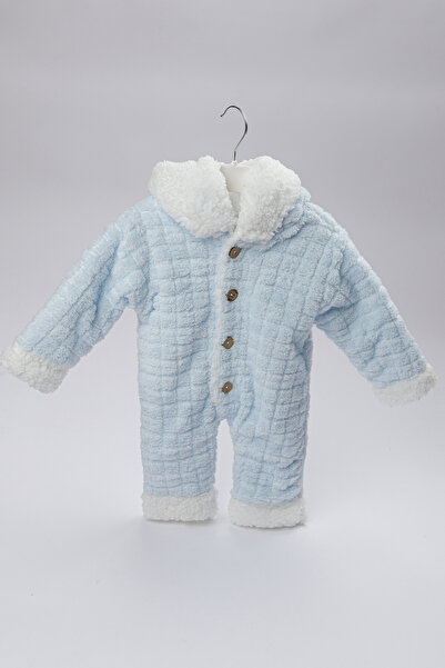 Yerli Baby Fleece Hooded Welsoft Rabbit Eared Baby Romper