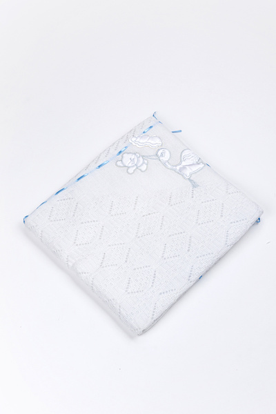 Yerli Baby Embroidered Knitwear Welsoft Blanket 85*95