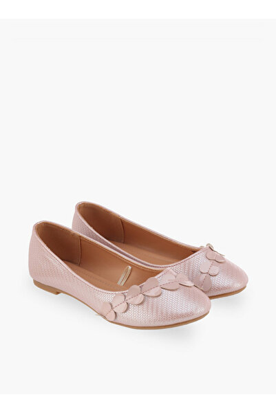 Flora Bella by Shoexpress Girls Applique Detail Ballerina Shoes