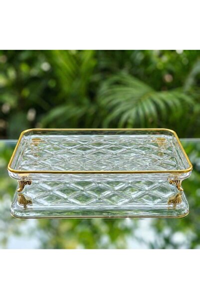 ÇNR Home Collection PAŞA BAHÇE YENİ DESENLİ AYAKLI BORCAM