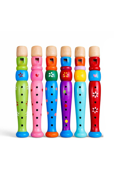 lowell home Wooden Colored Flute Small