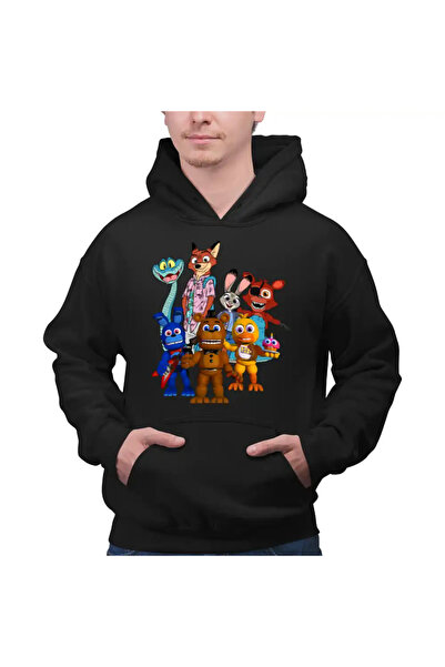 OEM Men's Hoodie Fnaf Zootopia Judy Snake Fox Five Nights at Freddy's Horror ...