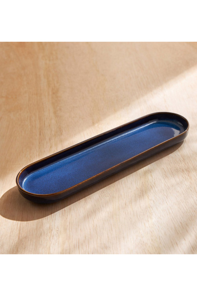 Generic Sapphire Ceramic Kebab Platter