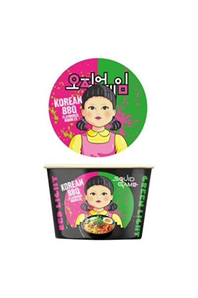 Squid Game , Korean BBQ Noodles