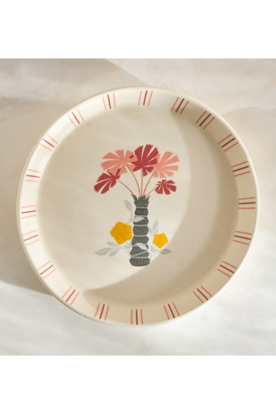 Generic Bedouin Stoneware Serving Plate - 20 cm