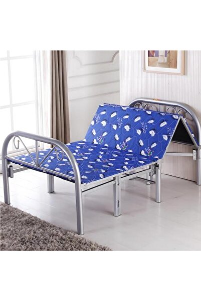 SLEEPLAND Foldable Iron Bed - Sturdy Practical Design