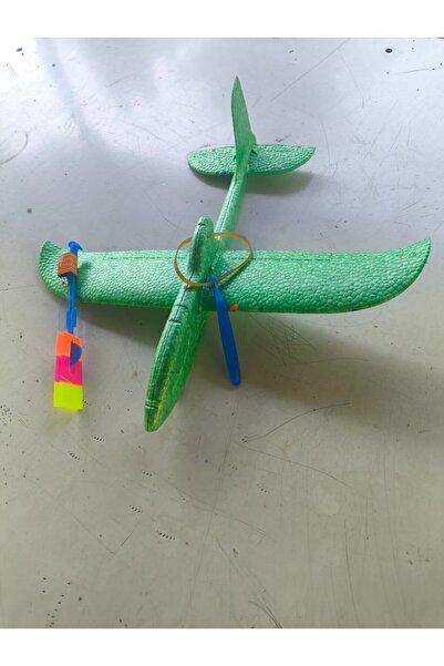 Store EPP Köpük Uçak Sapanlı Led Işıklı Kırmızı Dayanıklı Oyuncak 35 Cm açık ...