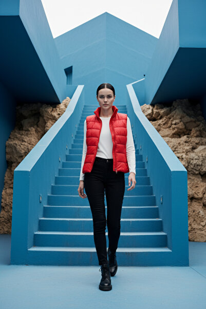 esmara Puffer Vest Women - Lightweight Sleeveless Puffy Jacket for Winter and...