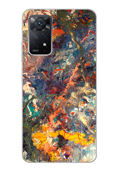 moonset Redmi Note 11 Pro/Note 12 Pro 4G Uyumlu Baskılı Yumuşak Silikon Şeffa...