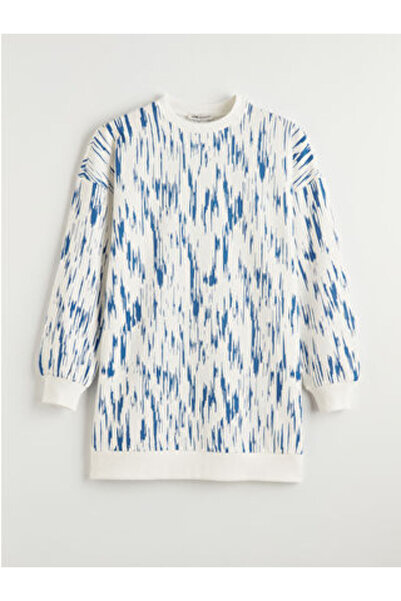 LC Waikiki ARTI-STORE Γυναικείο φούτερ τουνίκ με λαιμόκοψη και μακριά μανίκια...