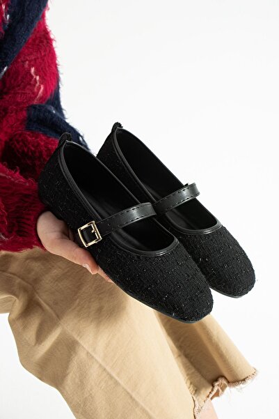 Mira style Lurana Round Shape Ballet Flats Daily Women's Shoes