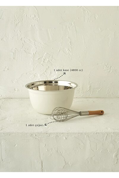 Bella Maison Orbit 2-Piece Steel Kitchen Utensil Set White