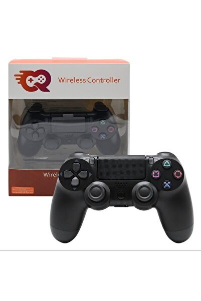cr WIRELESS CONTROLLER, JOYSTICK FOR PLAYSTATION 4 & PC ( JET BLACK )