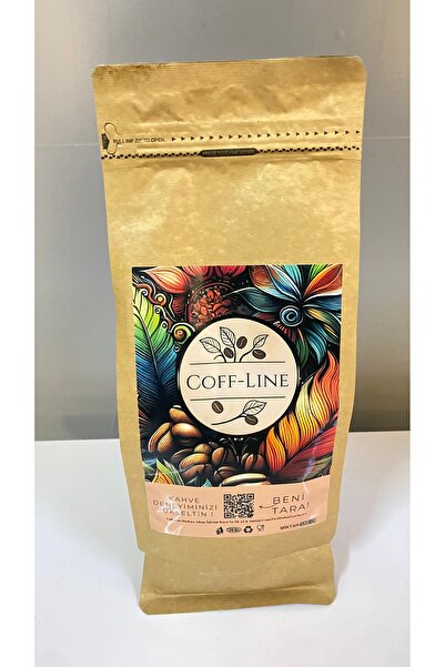 Coff-line Koyu Kavrum Türk Kahvesi – Yoğun Köpük & Güçlü Aroma 1KG