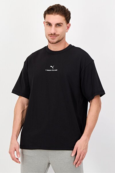 Puma x Select Men Sportswear Fit Short Sleeve Outdoor T-Shirt, Black