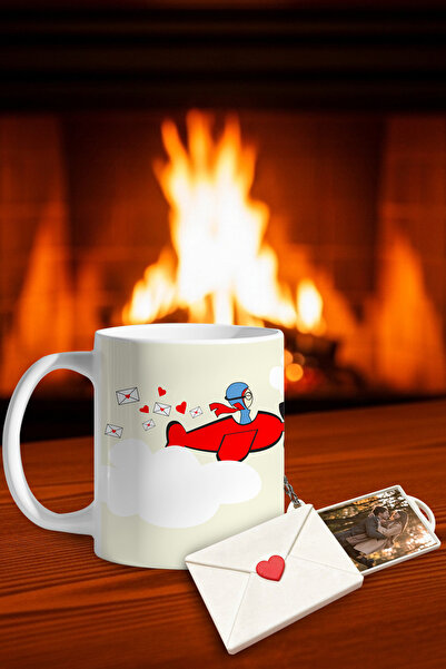 Flipped I Will Love You Forever Mug and Keychain