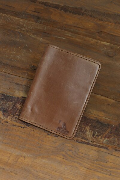 AKRONİUM LEATHER Hakiki Deri Kitap Ajanda Kılıfı