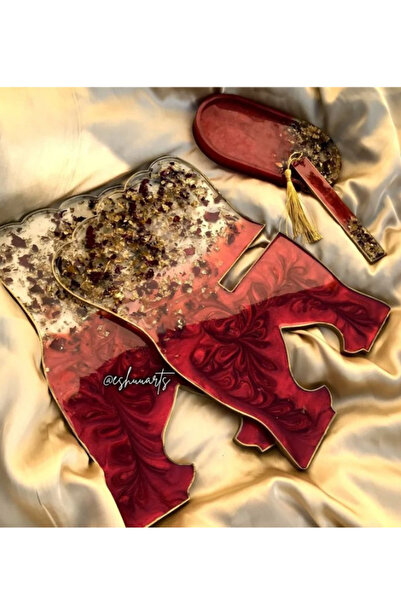 FES art Özel Tasarım Hediyelik Epoksi Rahle (Yazılar dahil değildir.)