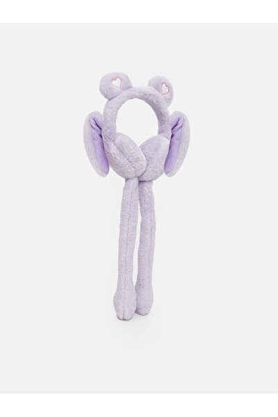 LC Waikiki Căști pentru fete cu aplicații strălucitoare, cu detalii mobile, d...